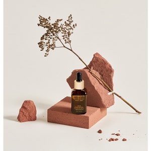 Natural Stone Photography Cube Props: Jewelry Display Set