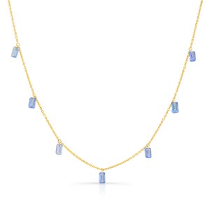 Lucky Seven Tanzanite Choker