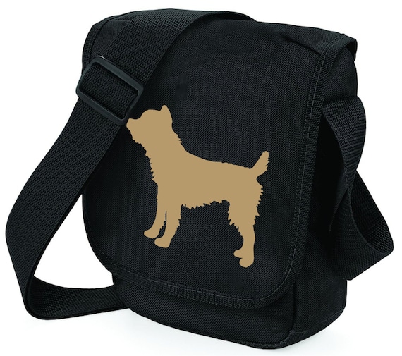 Dog Dachshund Watercolor Cross Body Shoulder Messenger Laptop Bag 