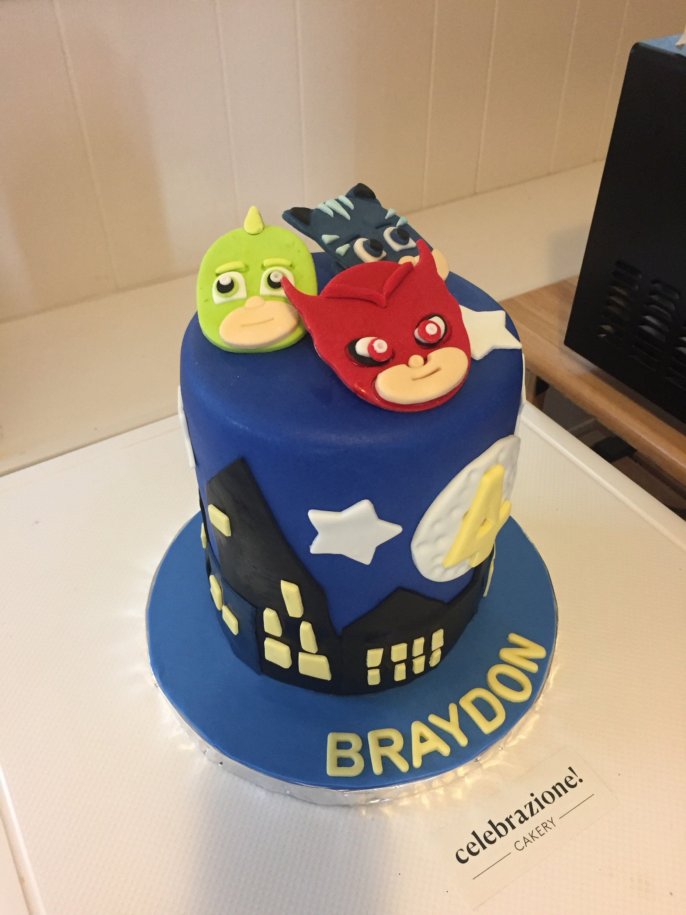 Pj Masks Fondant Cake Topper With Catboy Gekko And Owlette Etsy Pj Masks Fondant Cake Topper With Catboy Gekko And Owlette Etsy