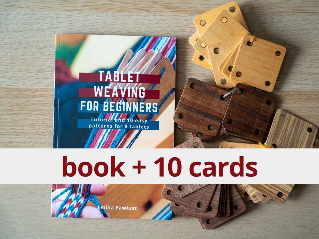 Tablet Weaving Book Tutorial Plus a Set of 10 Weaving Cards Etsy