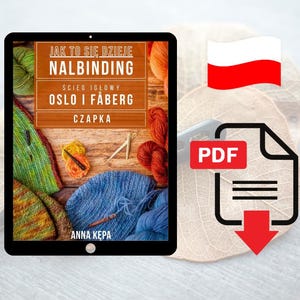 Nalbinding – ścieg igłowy Oslo i Fåberg | tutorial PDF | czapka | 66 stron + wideo