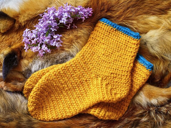 Custom Order Nalbinding Socks 100 Natural or Superwash Wool