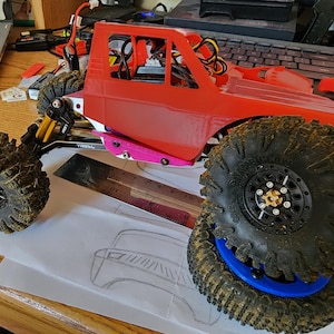 Chevy Luv for the rndrc v3 chassis kit