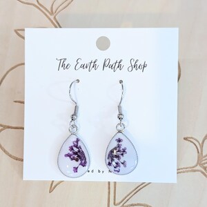 Queen Anne&#39;s Lace Dangle Earrings