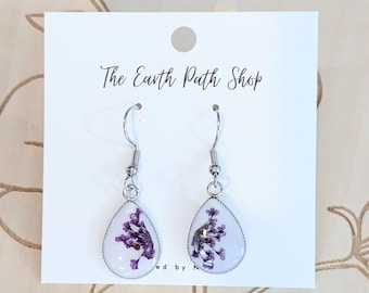 Queen Anne's Lace Dangle Earrings