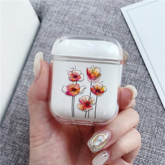 Poppy Flowers Airpod Case With Keychain Airpods Pro Case - Etsy Poppy Flowers Airpod Case With Keychain Airpods Pro Case - Etsy