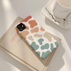 Gradient Cow Spots iPhone 14 13 12 iPhone 12 Pro iPhone 11 Pro iPhone 7 Plus iPhone XR iPhone 8 iPhone 11 case iPhone 12 Mini iPhone 6 mp50