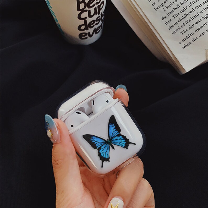 Butterfly Case Airpod Pro 1 Airpod 2 Case Silicone Air Pod Pro Etsy