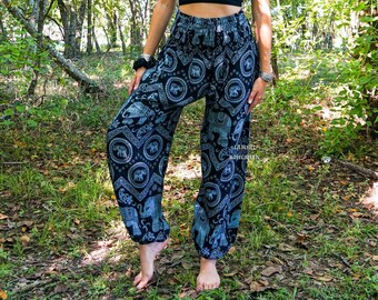 Elephant Harem Pants, Lounge Pants, Boho Pants, Yoga Pants, Harem Pants Women, Hippie Clothing, Boho Clothing