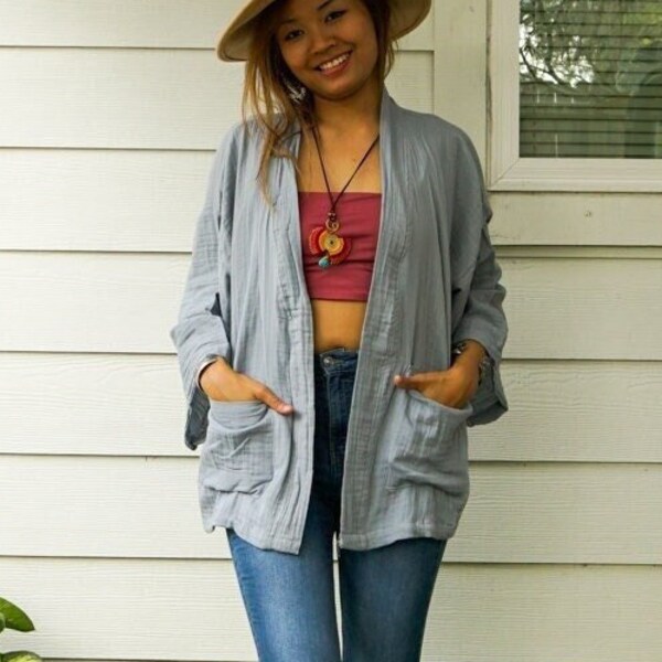 Gauze Cover Ups Etsy