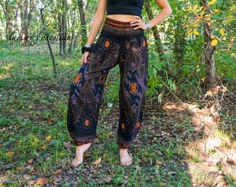 Sarouel, pantalon hippie, pantalon de salon, pantalon Boho, pantalon de yoga, pantalon de maternité, vêtements Hippie, vêtements Boho, pantalon Festival