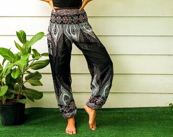 Boho Pants, Harem Pants, Lounge Pants, Hippie Pants, Yoga Pants, Comfy Pants, Loungewear, Festival Pants