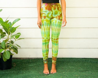 Tie Dye Leggings, Tie Dye Pants, Yoga Leggings, Leggings for Women, Hippie Pants, Tie Dye Clothing, Hippie Clothes