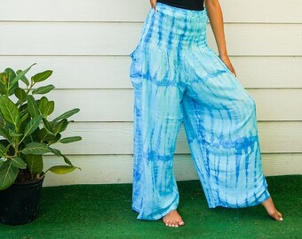 Shibori Hand Dyed Harem Pants, Boho Pants, Hippie Pants, Lounge Pants, Tie Dye Baggy Pants, Festival Harem Pants, Tye Dye Genie Pants