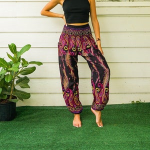 Boho Pants, Harem Pants, Lounge Pants, Hippie Pants, Yoga Pants, Comfy Pants, Loungewear, Festival Pants
