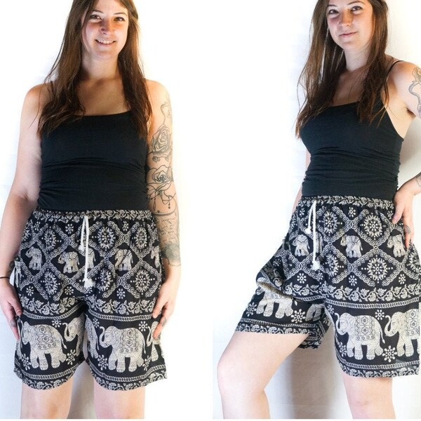 Elephant Shorts Etsy