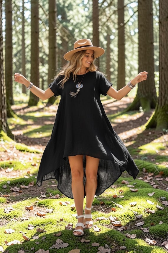navy blue dress for baby girl HT 360 Collective - Boho Maxi Dresses for Women