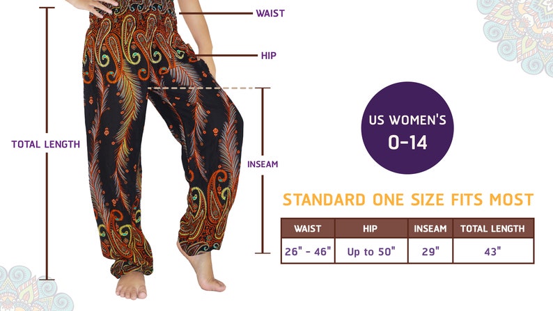 Boho Clothing Festival Pants Boho Pants Hippie Pants Yoga Pants Harem Pants Harem Pants Women Hippie Clothing Womens Yoga Clothing