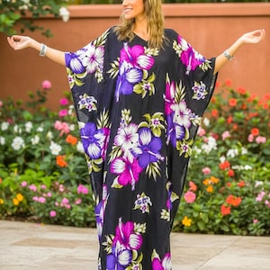 loosely fit dress worn a lot in hawaii Loose Hawaiian Dress