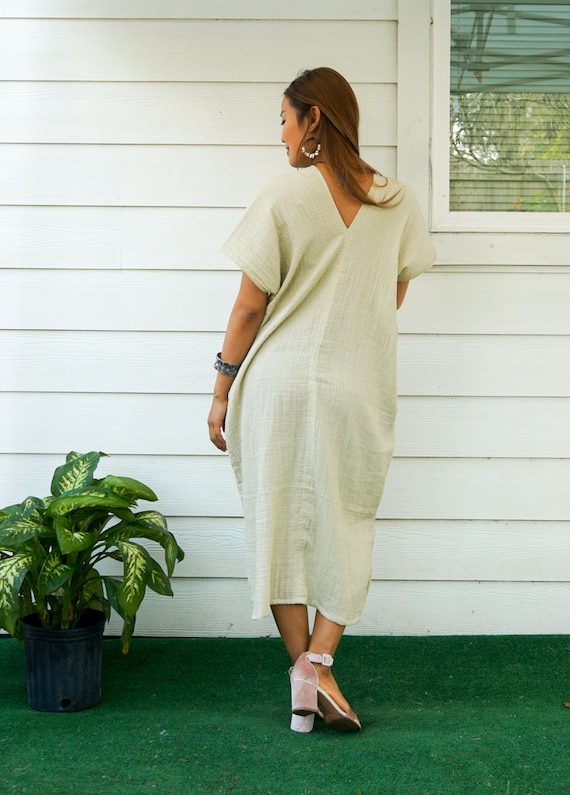 maxi dress ladies Tiered Cotton Maxi Dress for Tall Women – Liv Tall