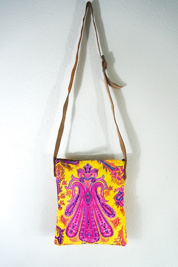 Boho Crossbody Bag, Vintage Hippie Crossbody Bag, Boh… Gem