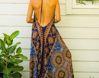 maxi dresses boho Boho maxi dress with long sleeves