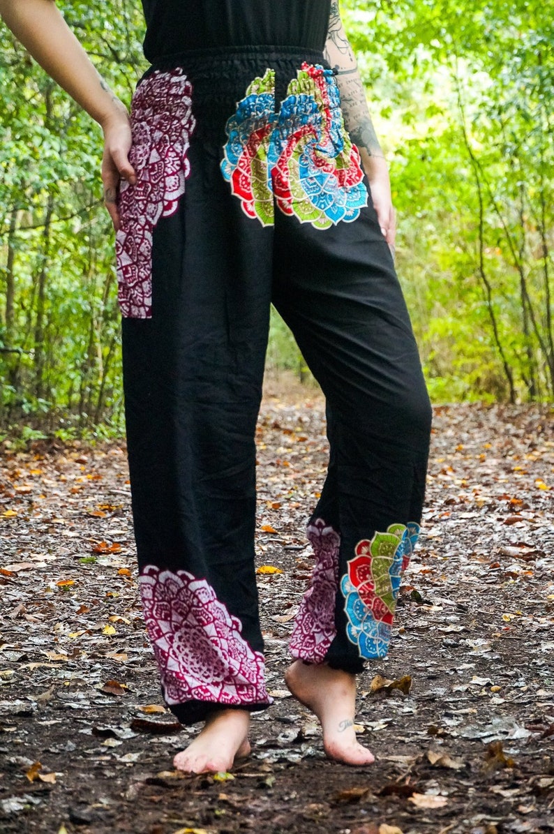 Street Wear Harem Pants Pineapple Crop Cuff Pants Dance-wear