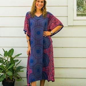indigo rose maxi dress Ojai Dress, Maxi, Long Sleeve, Eden Indigo  Passementrie