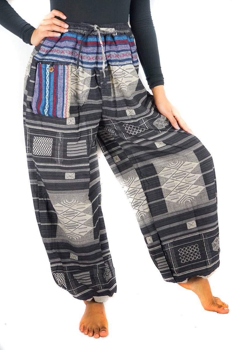 Womens Hippie Pants Music Festival Clothes Cotton Pants Festival Pants Hippie Pants Hippie Pants Women Boho Pants Festival Clothing