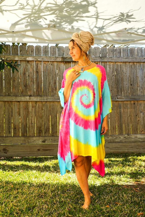 pastel kaftan dress Pastel Pink Conversational Printed Kaftan Dress