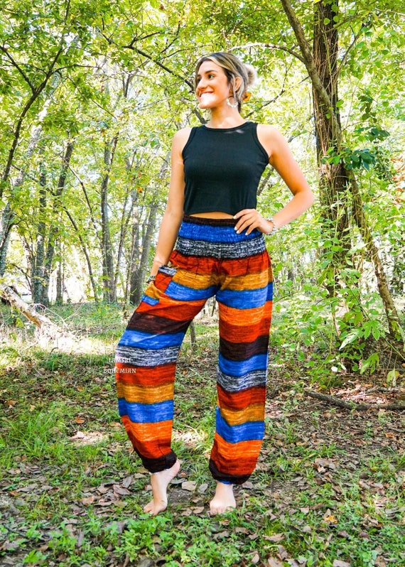 Harem Pants, Lounge Pants, Boho Pants, Hippie Pants, Yoga Pants