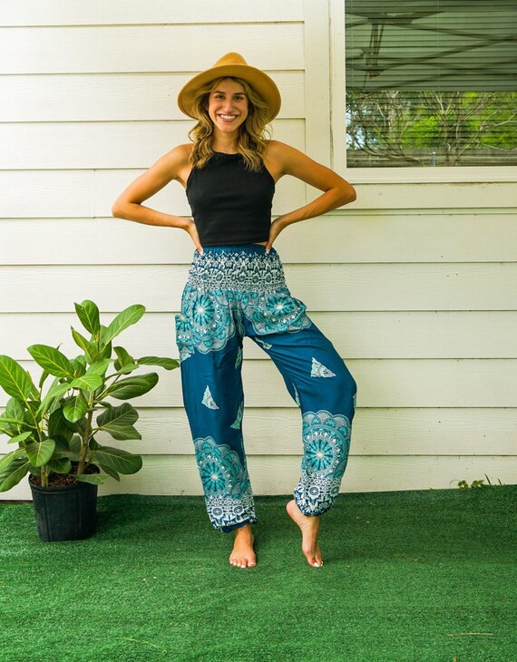 Buy Boho Pants, Lounge Pants, Yoga Pants, Harem Pants, Maternity