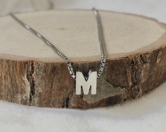 Letter Initial Necklace, Child Initial, Gift for Mom, New mom, Anti tarnish necklace,Waterproof jewelry,Wife birthday gift,Mother's Day gift