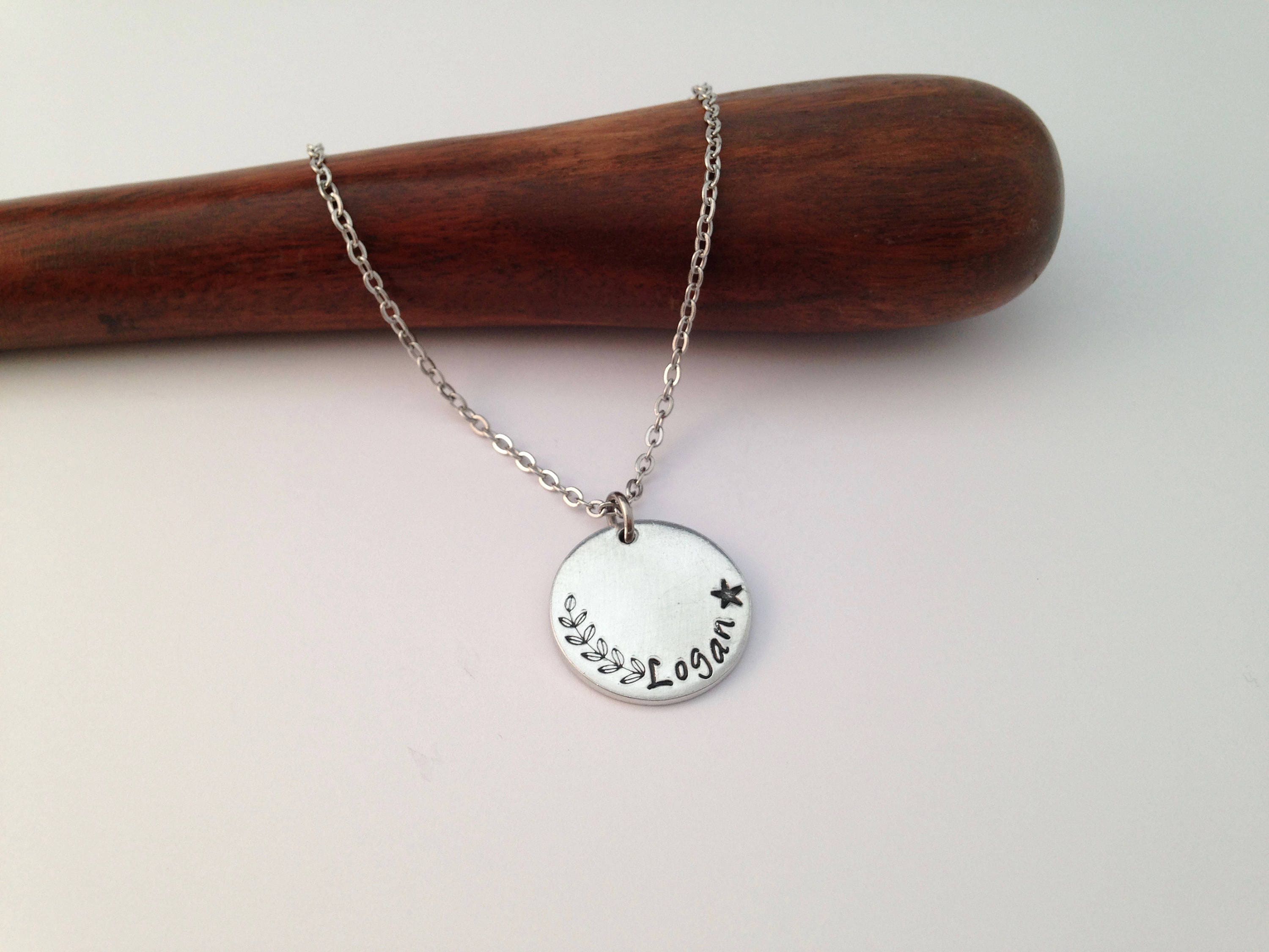 Name necklace Personalised jewelry Ketting met naam Colar | Etsy