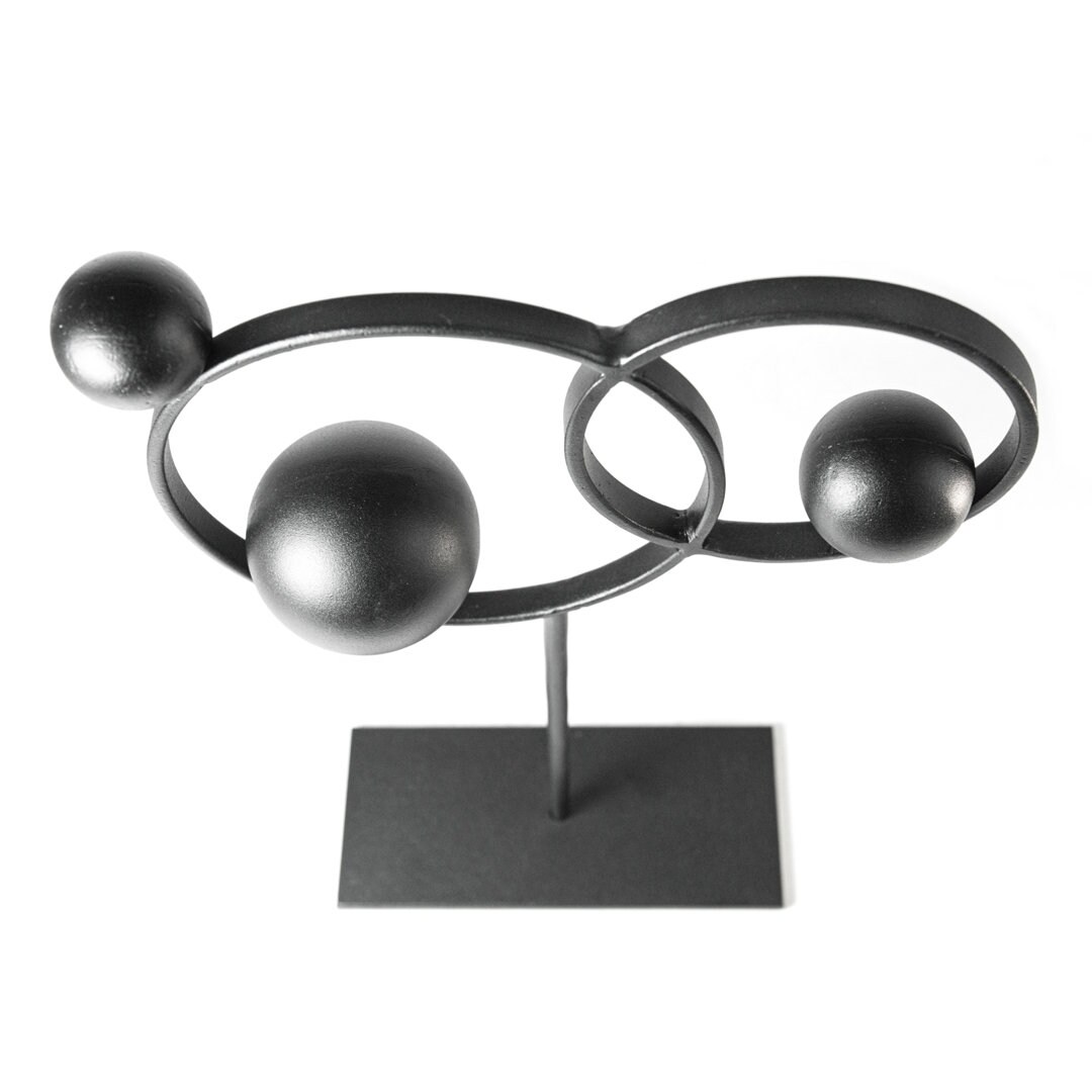Abstract Metal Sculpture Minimalist Sculpture Decoration Etsy