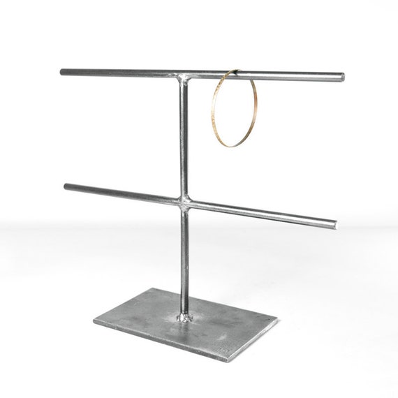 Metal Jewelry Display Stand, Bracelet Display, Jewellery Storage, Jewelry  Holder, Bracelet Display, Natural Steel T-stand, Double T Stand 