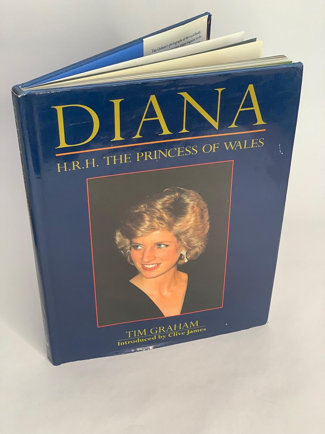 Diana: H.R.H the Princess of Wales by Tim Graham Vintage Hardcover Book ...