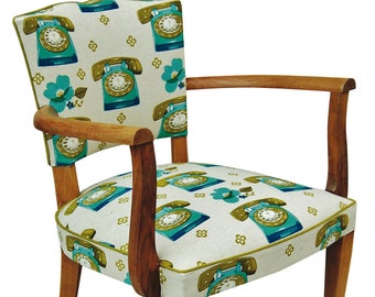 Retro vintage Art Deco, 1930, fabric mustache bridge.