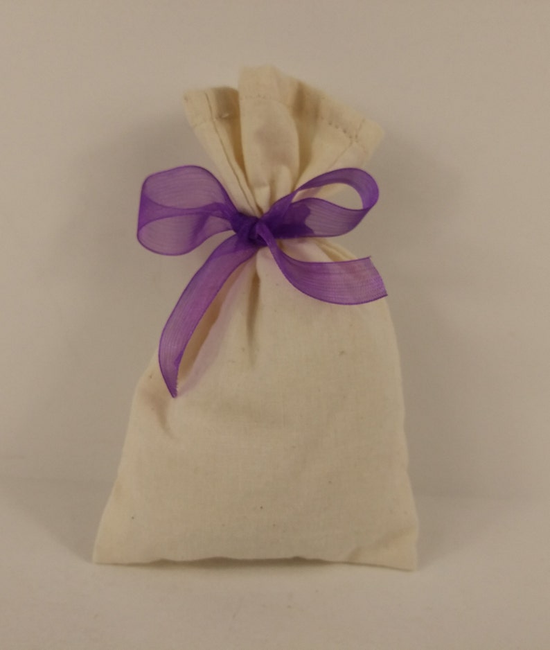 Sachet Bags Filled With Lavender or Citrus Cotton Sachet Bags Etsy