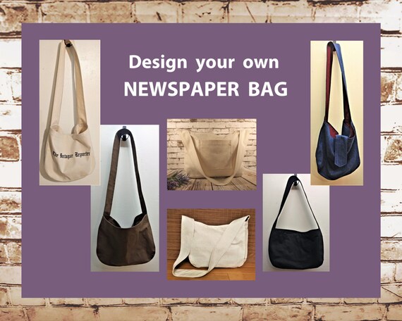 Newspaper Design Crossbody Bag, Creative Envelope Handbag For Women, Trendy  Chain Shoulder Purse - Temu