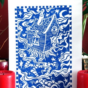 Baba Yaga Lino