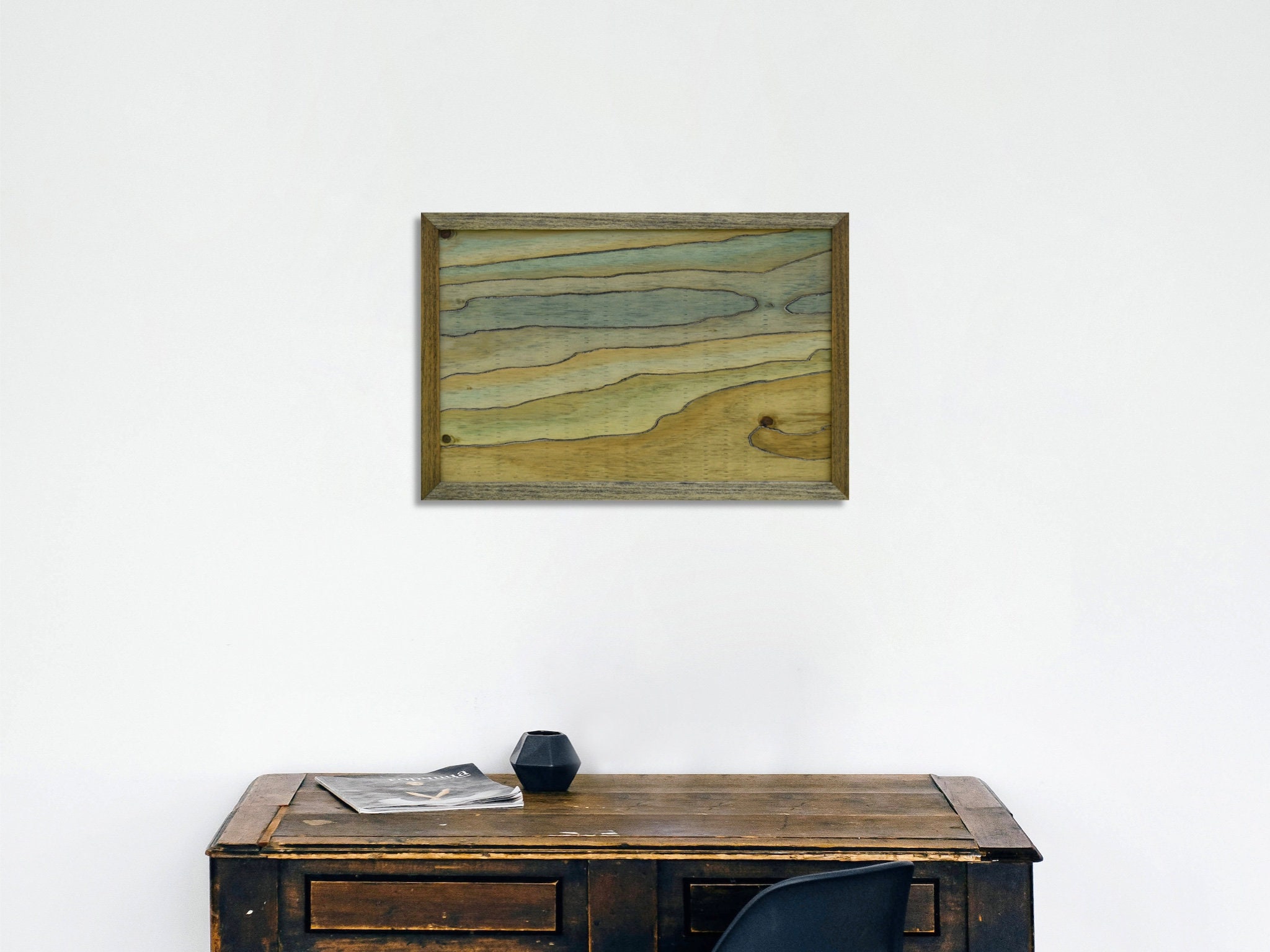 RUSTIC WALL ART Modern Wall Art Rustic Decor Lake House Etsy