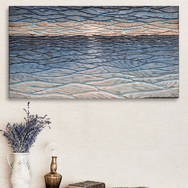 Coastal Wall Art Wood Etsy