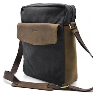 Sac homme toile + cuir RG-1810-4lx de la marque Tarwa