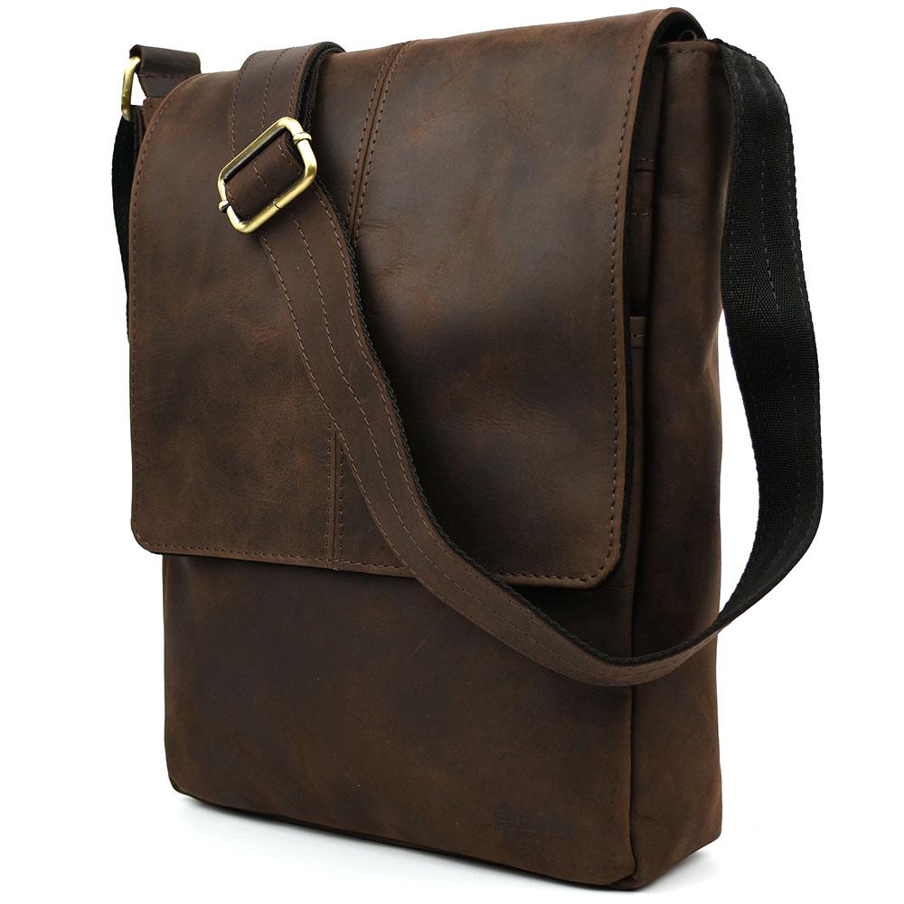 Handcrafted lawyer messenger bag, leather business shoulder bag, men's 14 laptop bag, board member gift, A4 leather sling bag