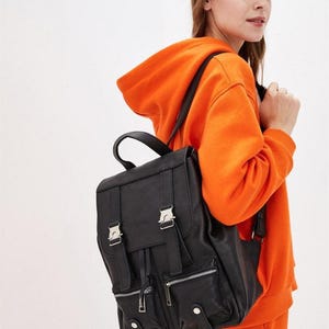 Urban leather everyday backpack FA-3016-4lx TARWA