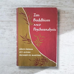 Vintage 1960 Zen Buddhism and Psychoanalysis Book, Zen Buddhism Book, Eastern Philosophy, Asian Philosophy, Spiritual Psychology Book