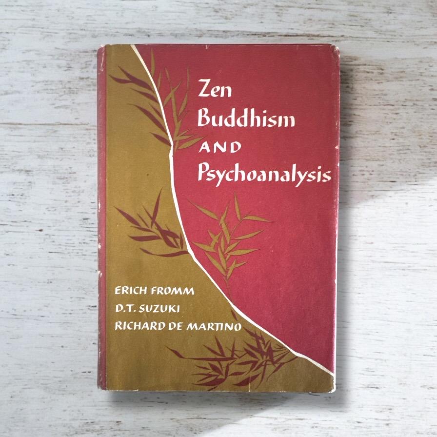書 tjtksan Vintage 1960 Zen Buddhism and Psychoanalysis Book: First Edition