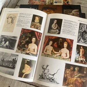 K&ouml;nnte beinhalten: Ein Buch, das auf einer Seite mit Bildern von Gem&auml;lden der franz&ouml;sischen Kunstschule von Fontainebleau ge&ouml;ffnet ist. Das Buch tr&auml;gt den Titel "A Concise History of Modern Painting".